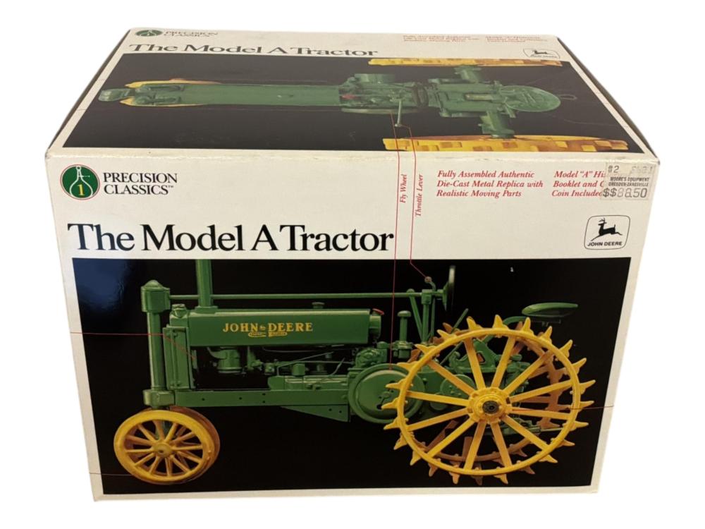 Ertl John Deere Model A Tractor with Steel Wheels 1:16 Precision Classics #1 NIB