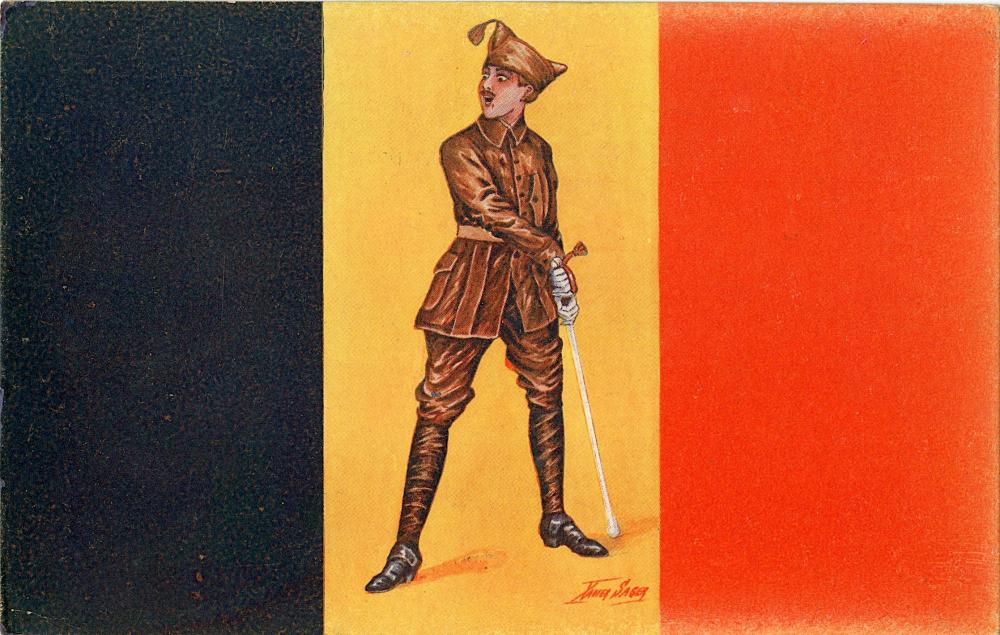 Antique Postcard Art Deco / Nouveau