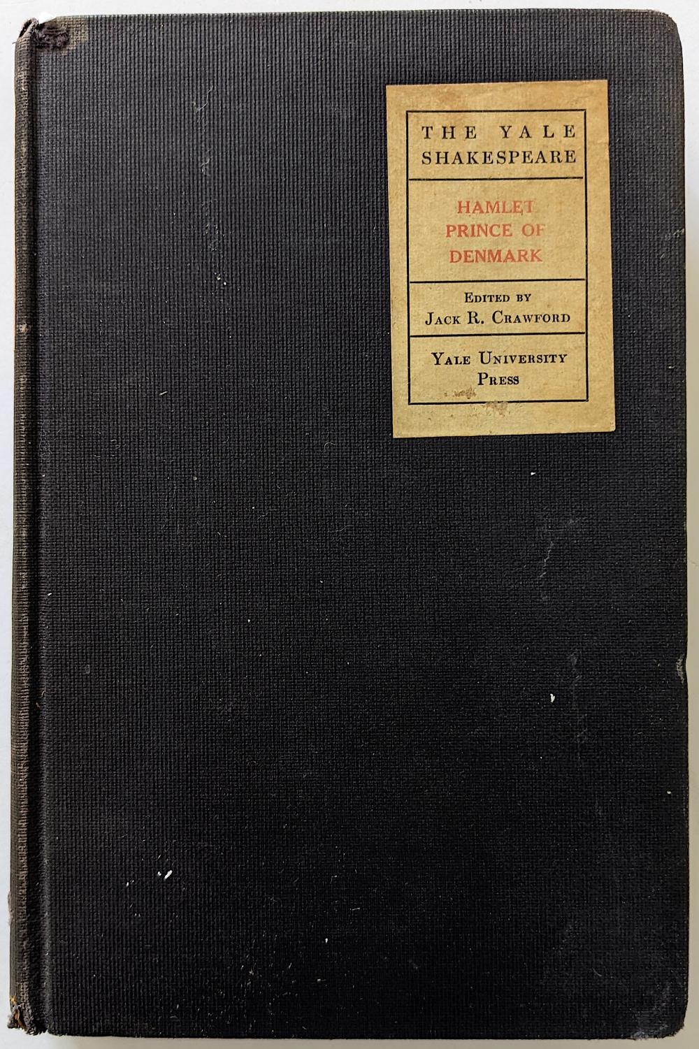 Book THE YALE SHAKESPEARE, 1917