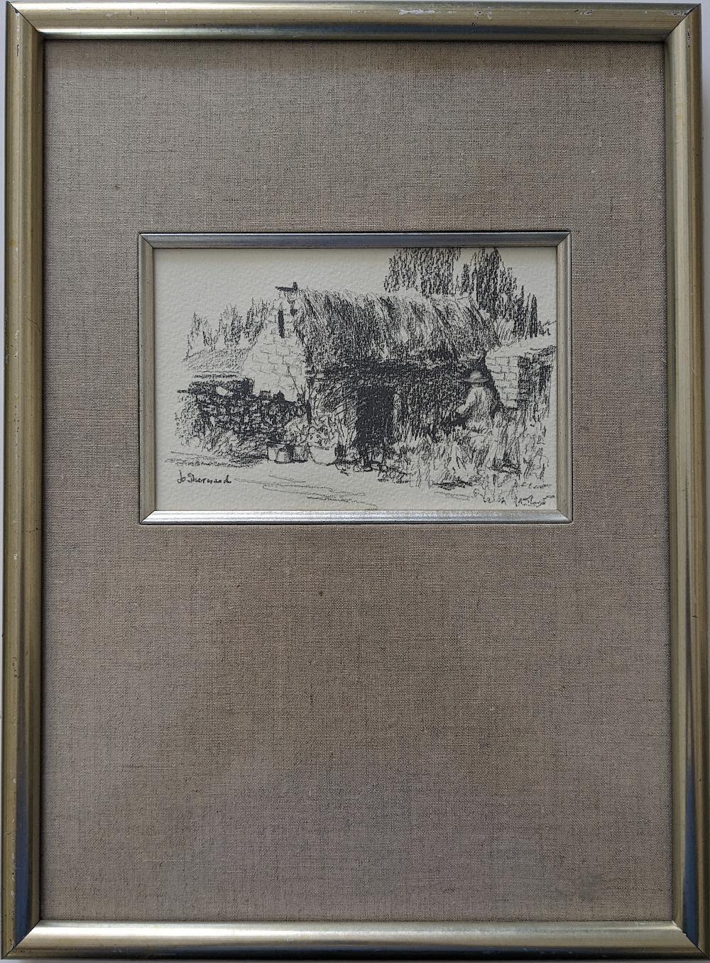 Graphite of Lari Peru by JO SHERWOOD