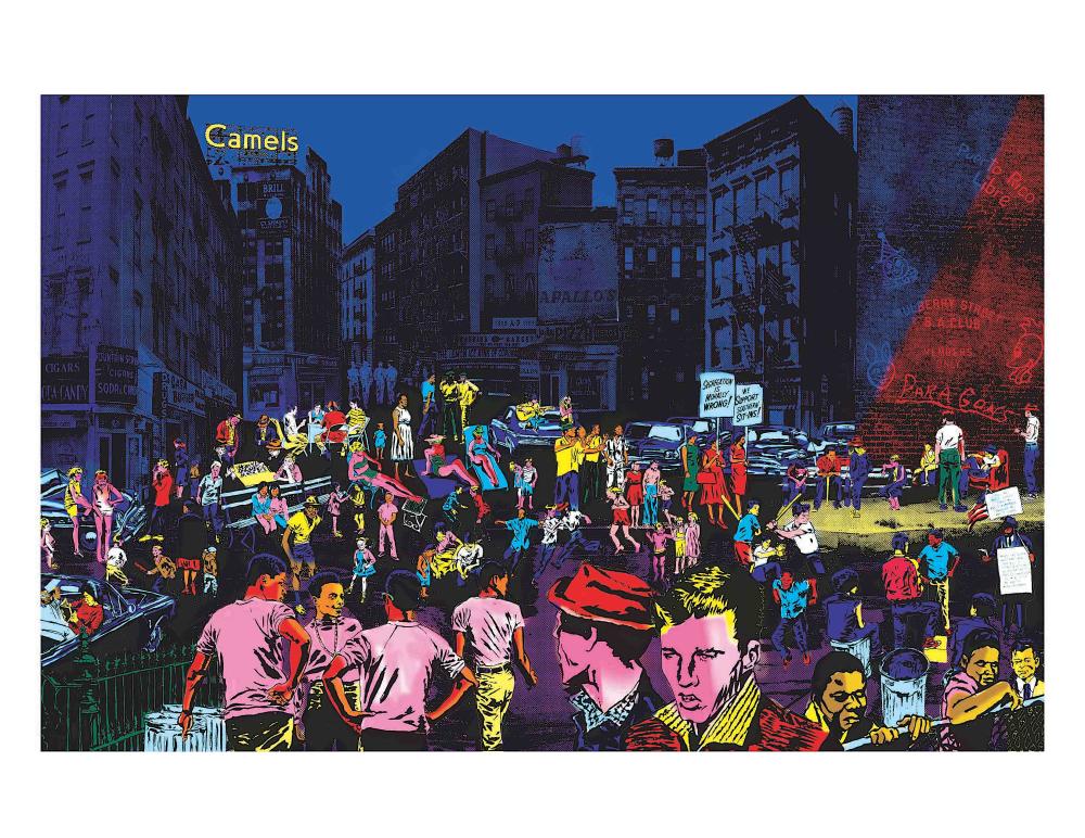 JOHN MANUEL GUTIERREZ Quality Gay Art, Day, Limited Ed. 15