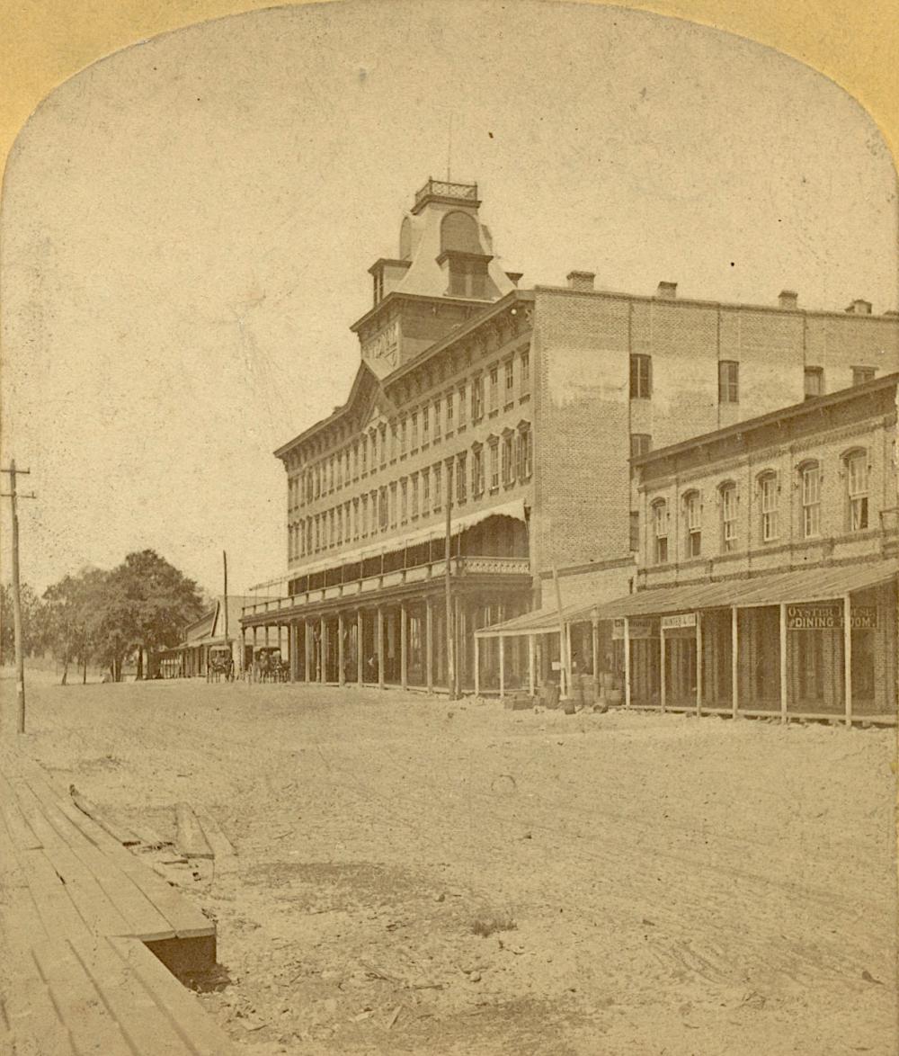 Antique Real Photo Stereoview Florida Jacksonville