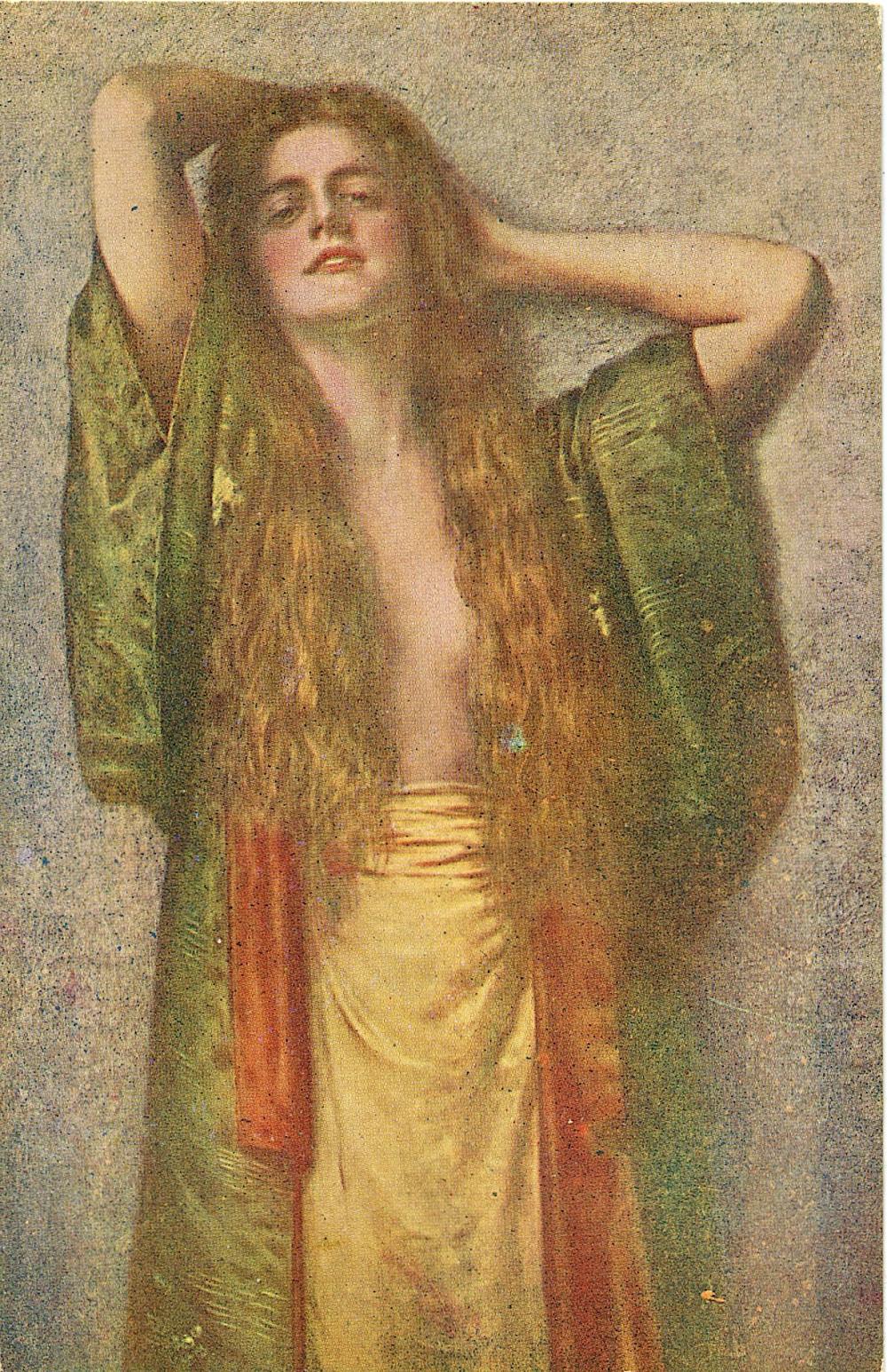Early Postcard Unusual Rare Erotic BERNN