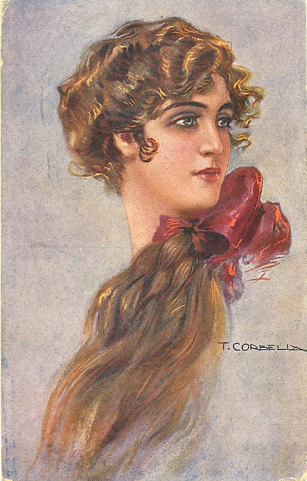 Early Postcard Unusual Rare CORBELLA