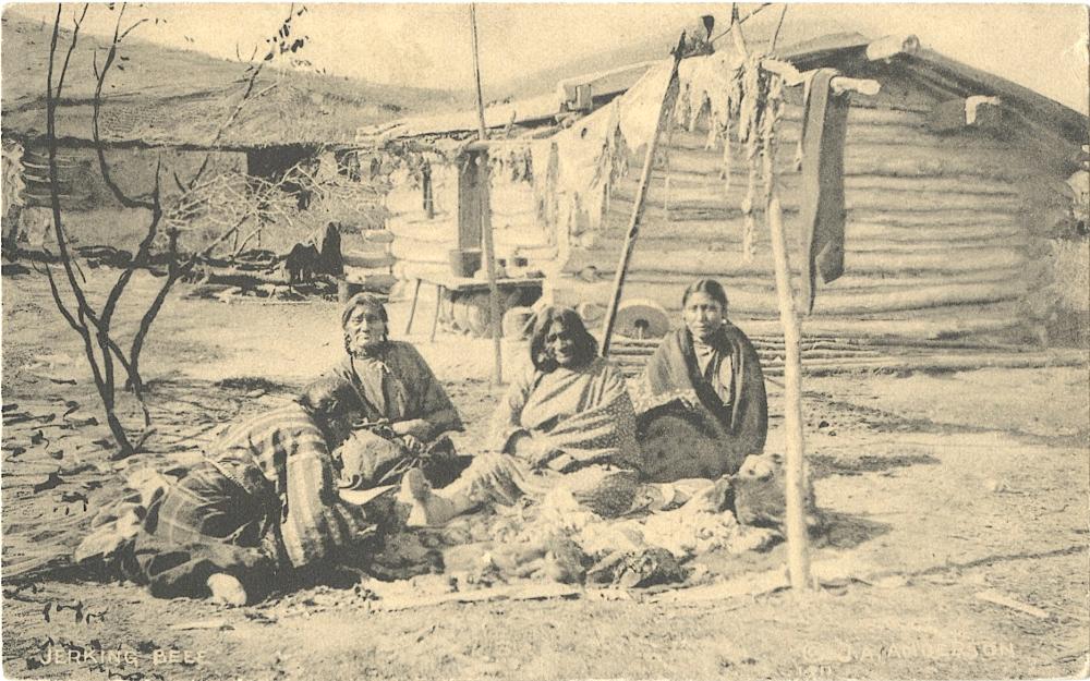 Early Postcard Unusual Rare American Natives Indians
