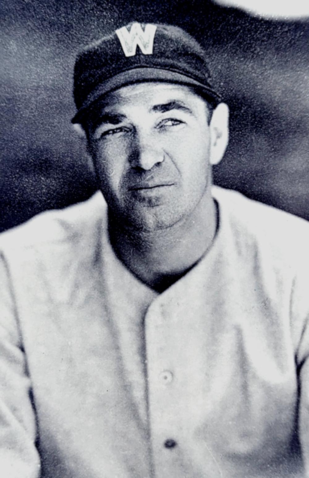 Original 1930s Baseball Player Negative WASHINGTON Buck Newsom