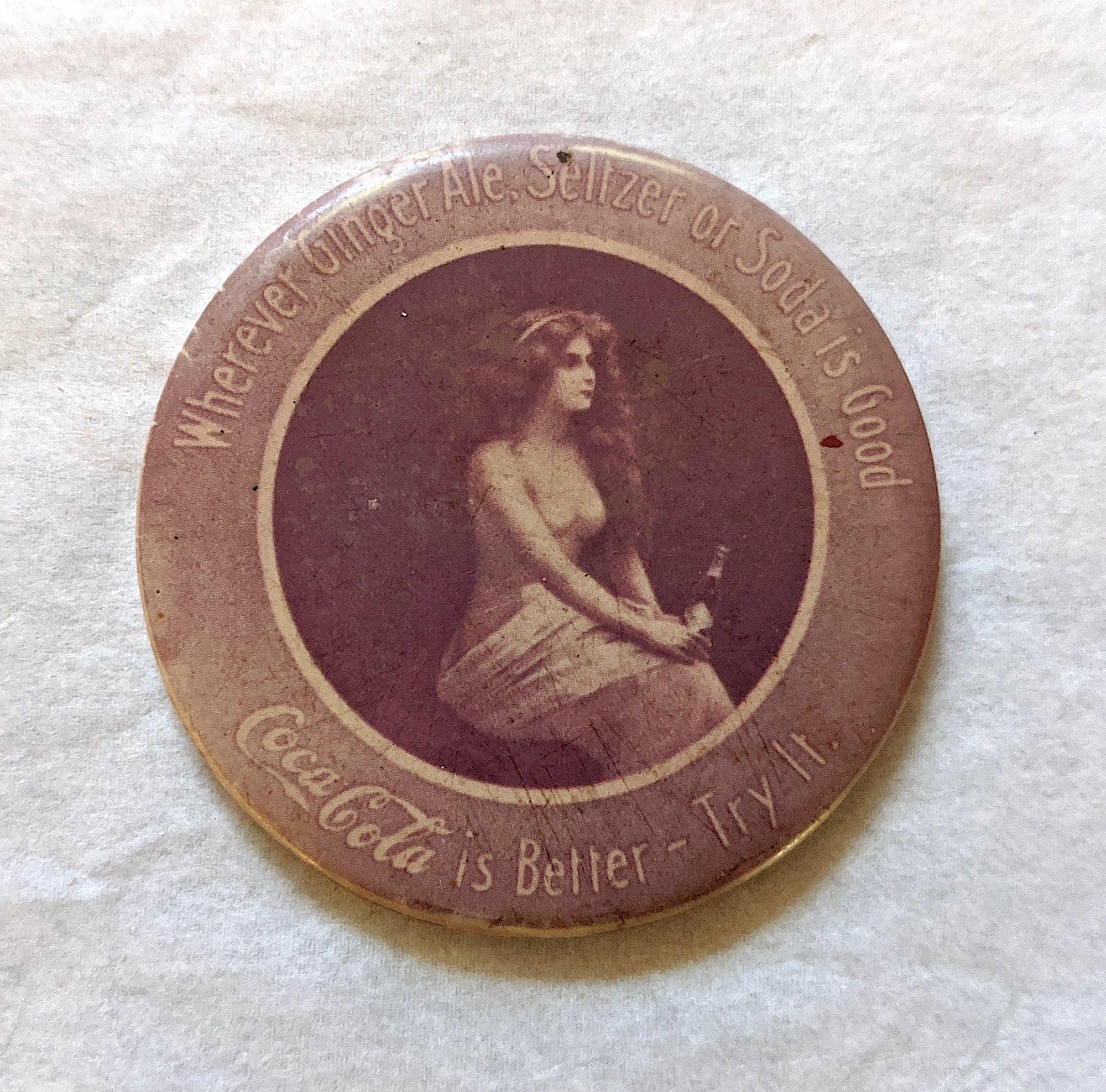 Coca Cola is Better - Try it Pocket Mirror