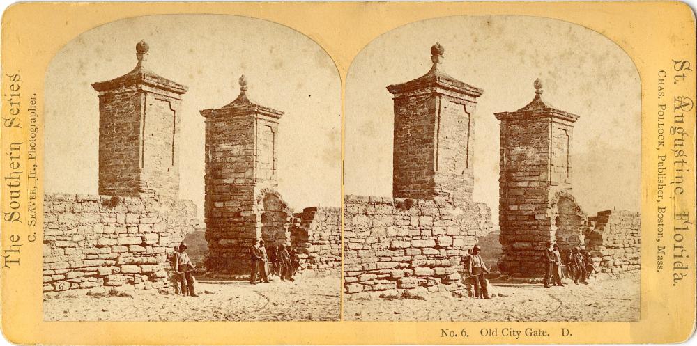 Antique Real Photo Stereoview St. Augustine, FL