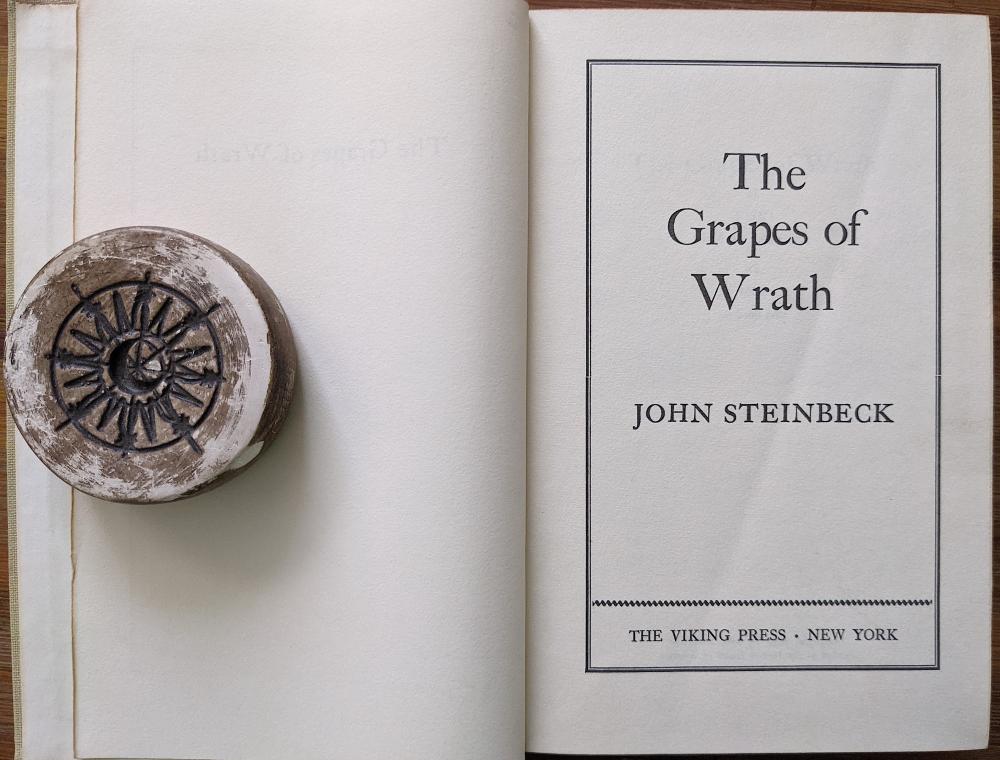 Book The Grapes of Wrath, 1939