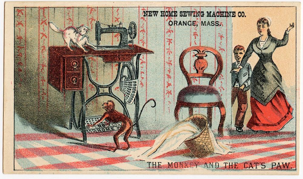 Scarce Vintage Ephemera Tradecard Rare Victorian