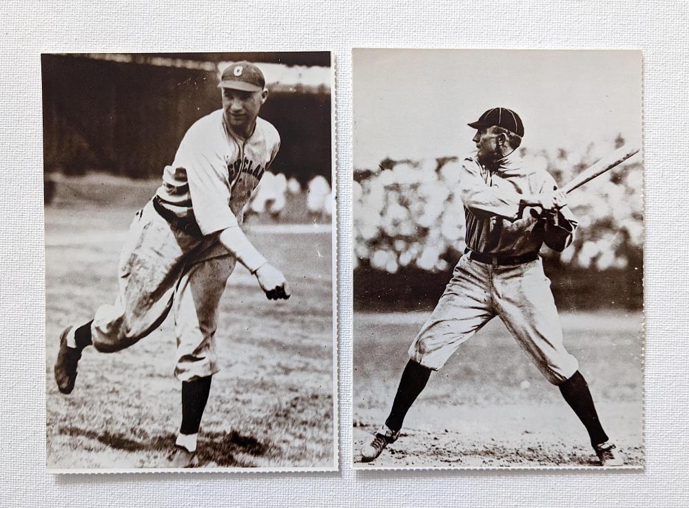 Set With Set 2 Baseball Dover Publications Postcard, 1978