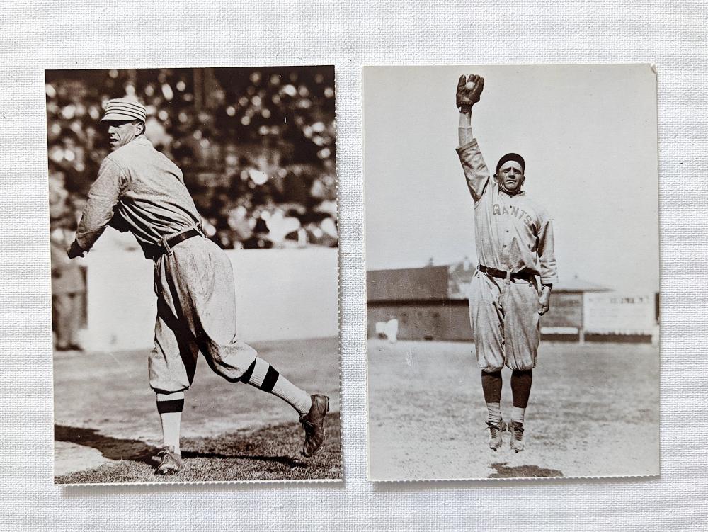 Set With Set 2 Baseball Dover Publications Postcard, 1978