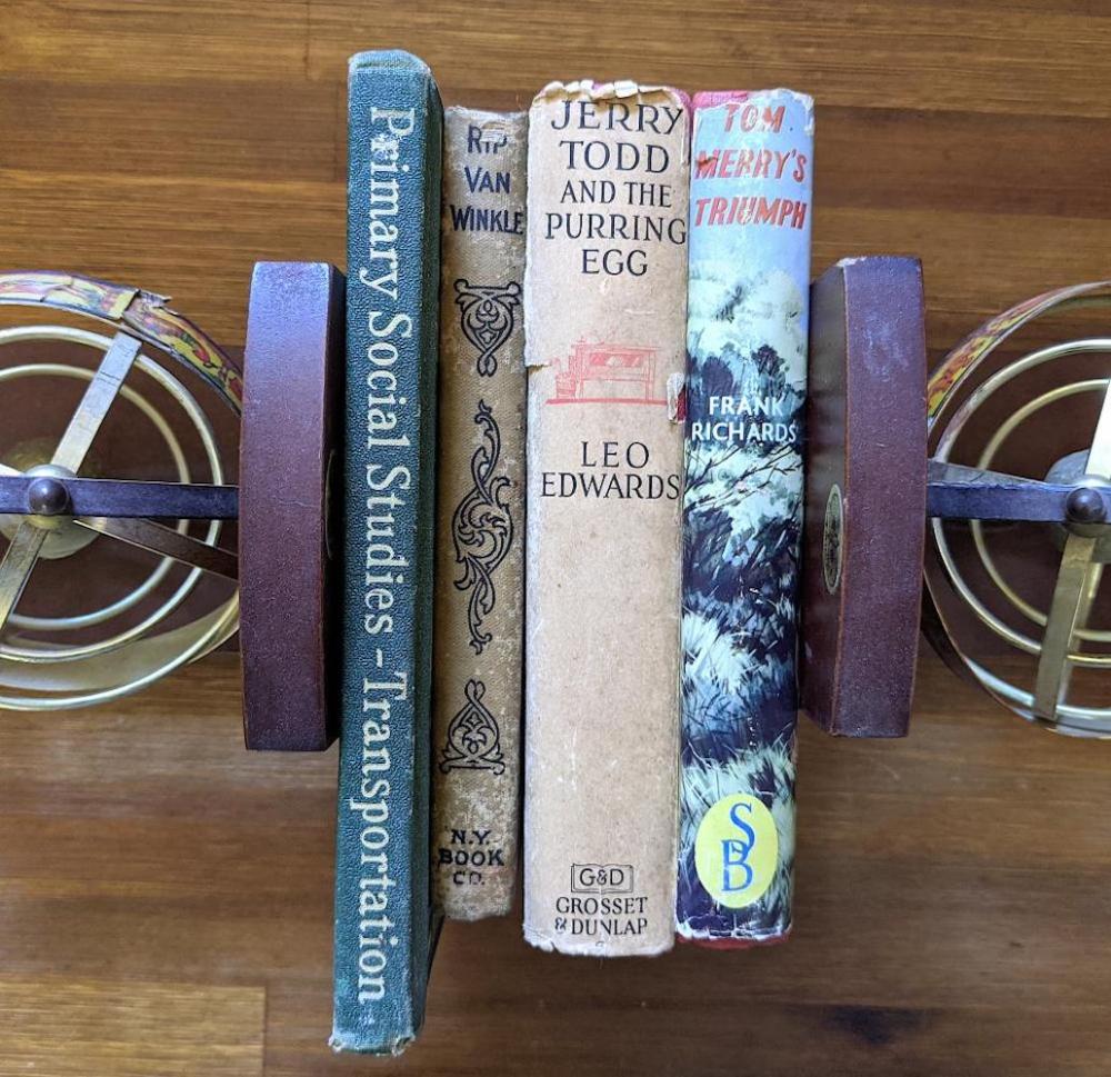 Set With 4 Old Books Incl. Rip Van Winkle