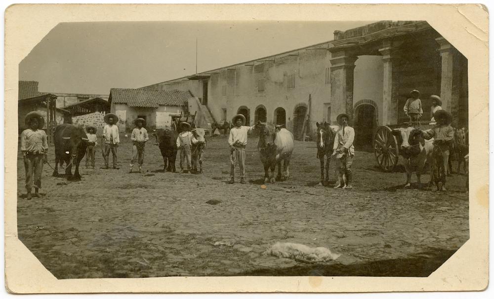 Original Photo Mexico by HUGO BREHME (attrb.)