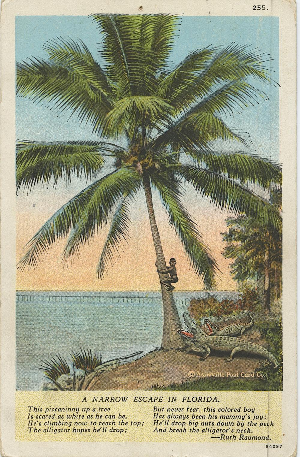 Antique Rare Postcard Black Americana