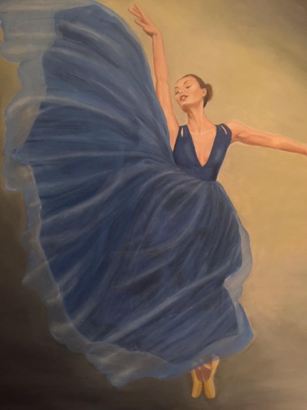 MARIA ELENA VALVERDE, American Dancer Oil