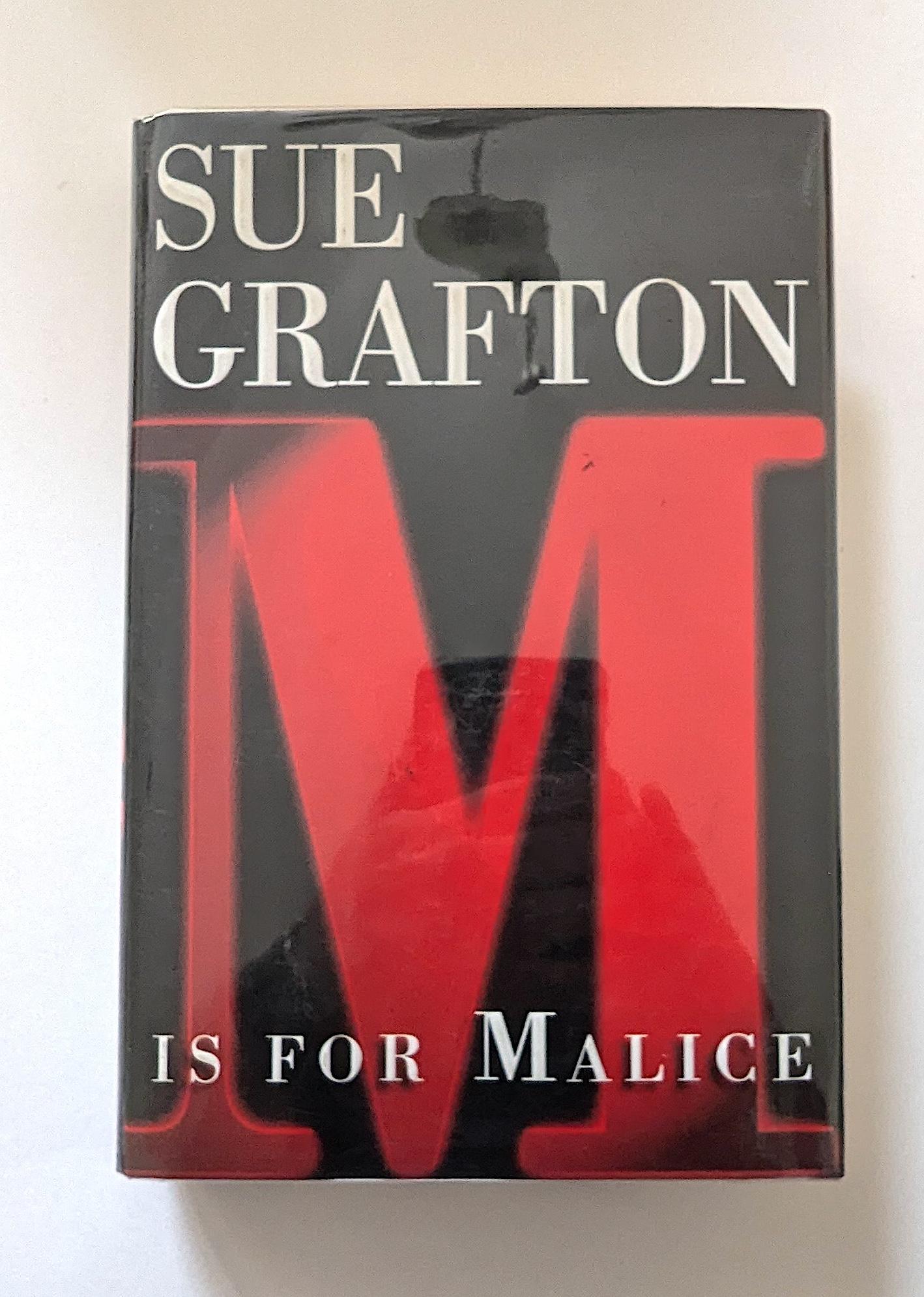 Vintage Scarce AUTOGRAPHED Book "M" Is for Malice