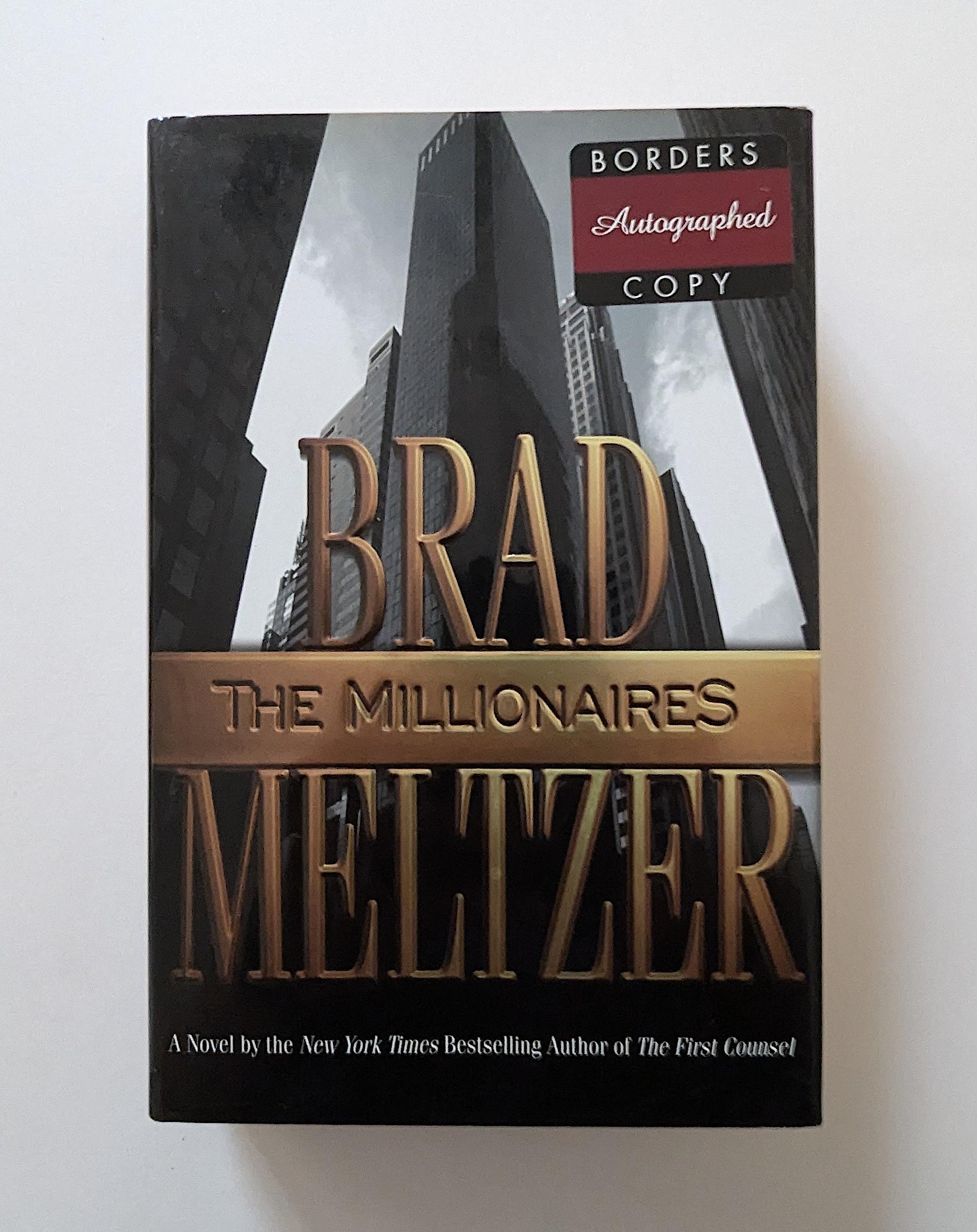Vintage Scarce AUTOGRAPHED Book The Millionaires