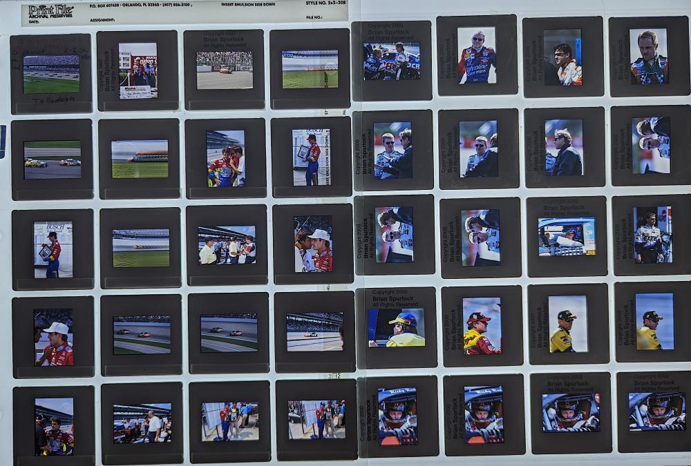 Set 40 Slides 35mm Sport CAR RACING 2000 & MORE YEARS