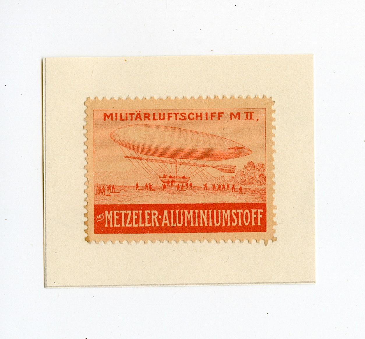 Vintage Rare Original Collectible German Stamp Zeppelin