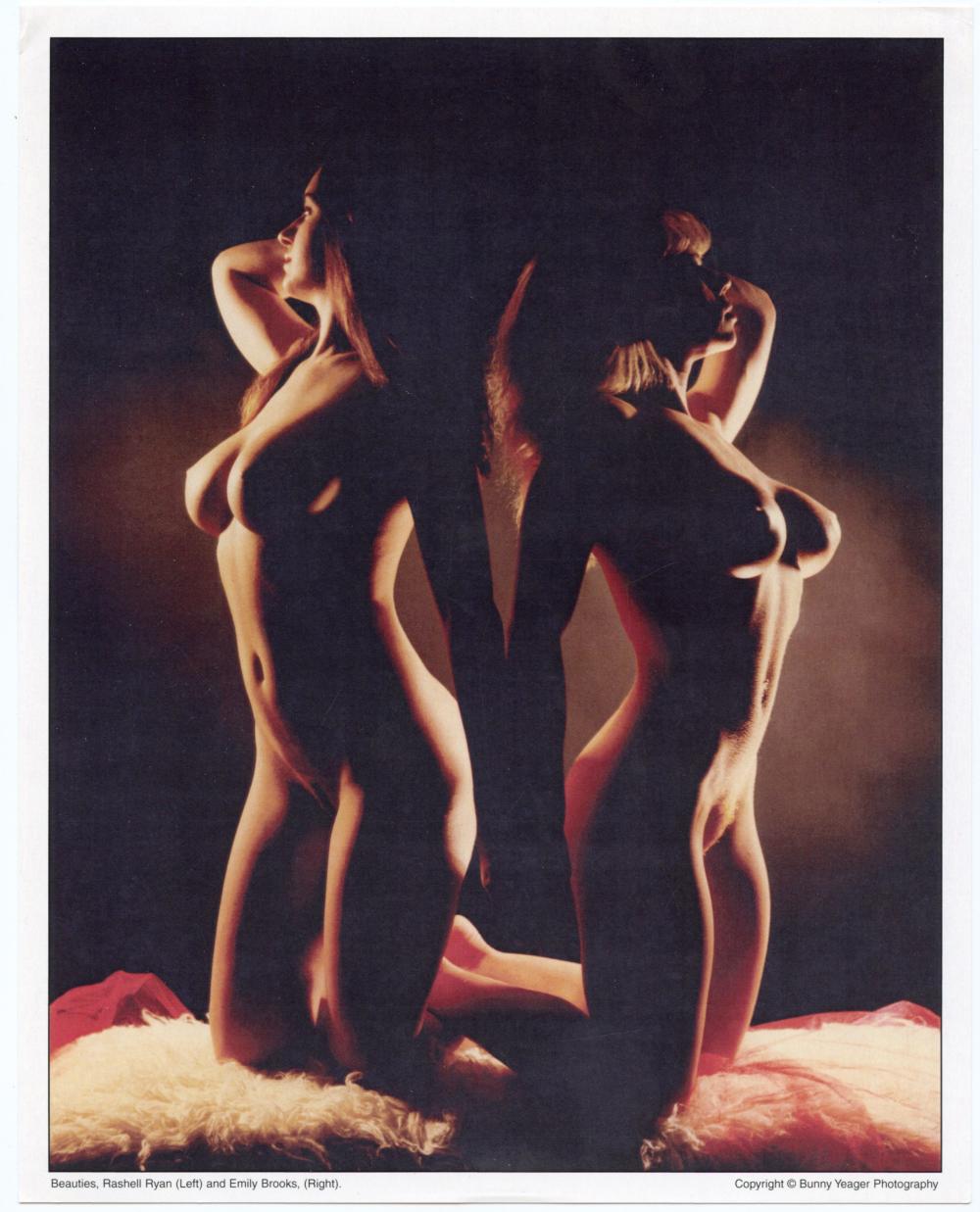 Original BUNNY YEAGER Pin Up Litho LOW KEY
