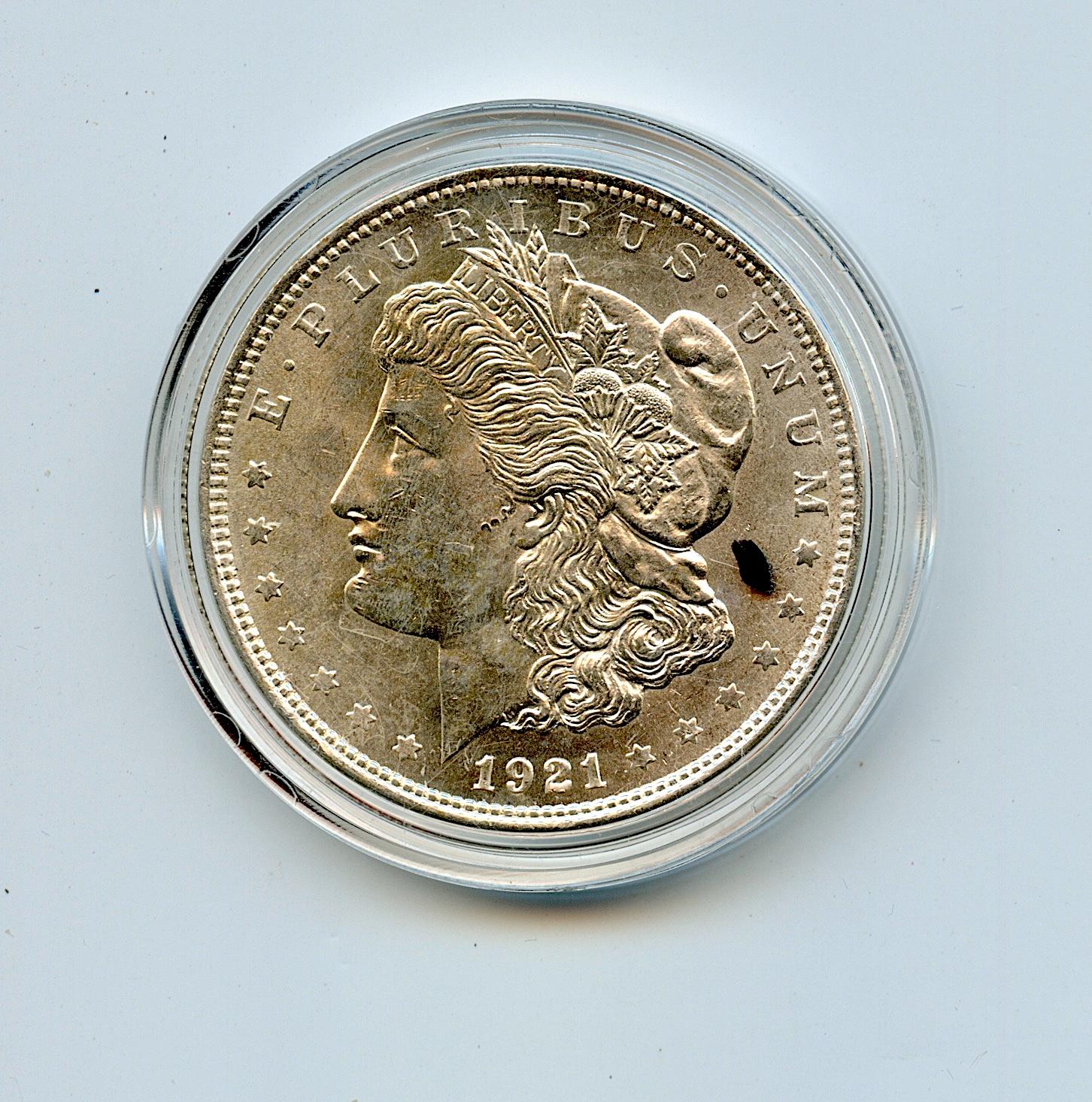 1921 Morgan Silver Dollar Collectors US$1