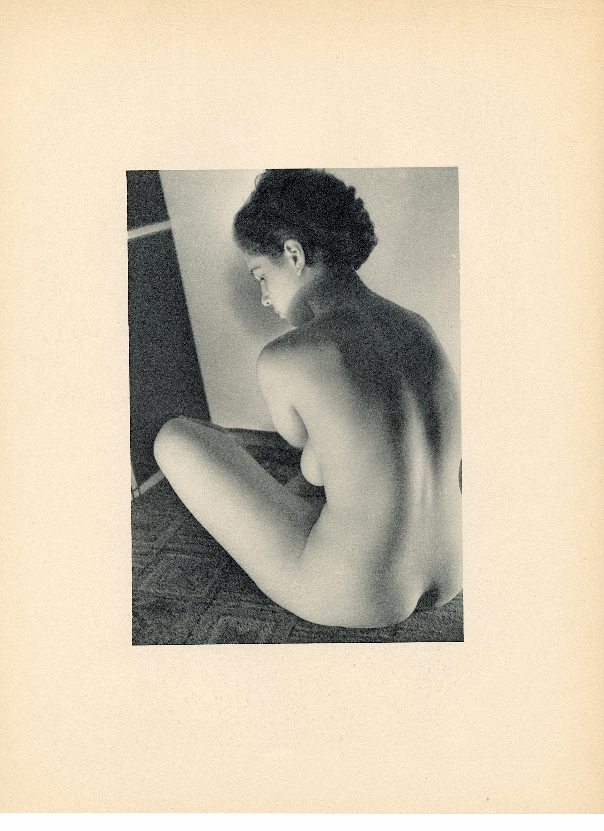1930s Heliogravure Double sided Artistic Nude