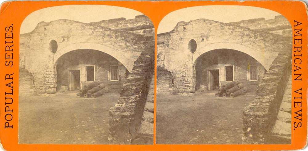Antique Real Photo Stereoview St. Augustine, FL