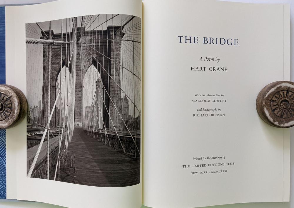 Limited Editions Club, Hart Crane, THE BRIDGE