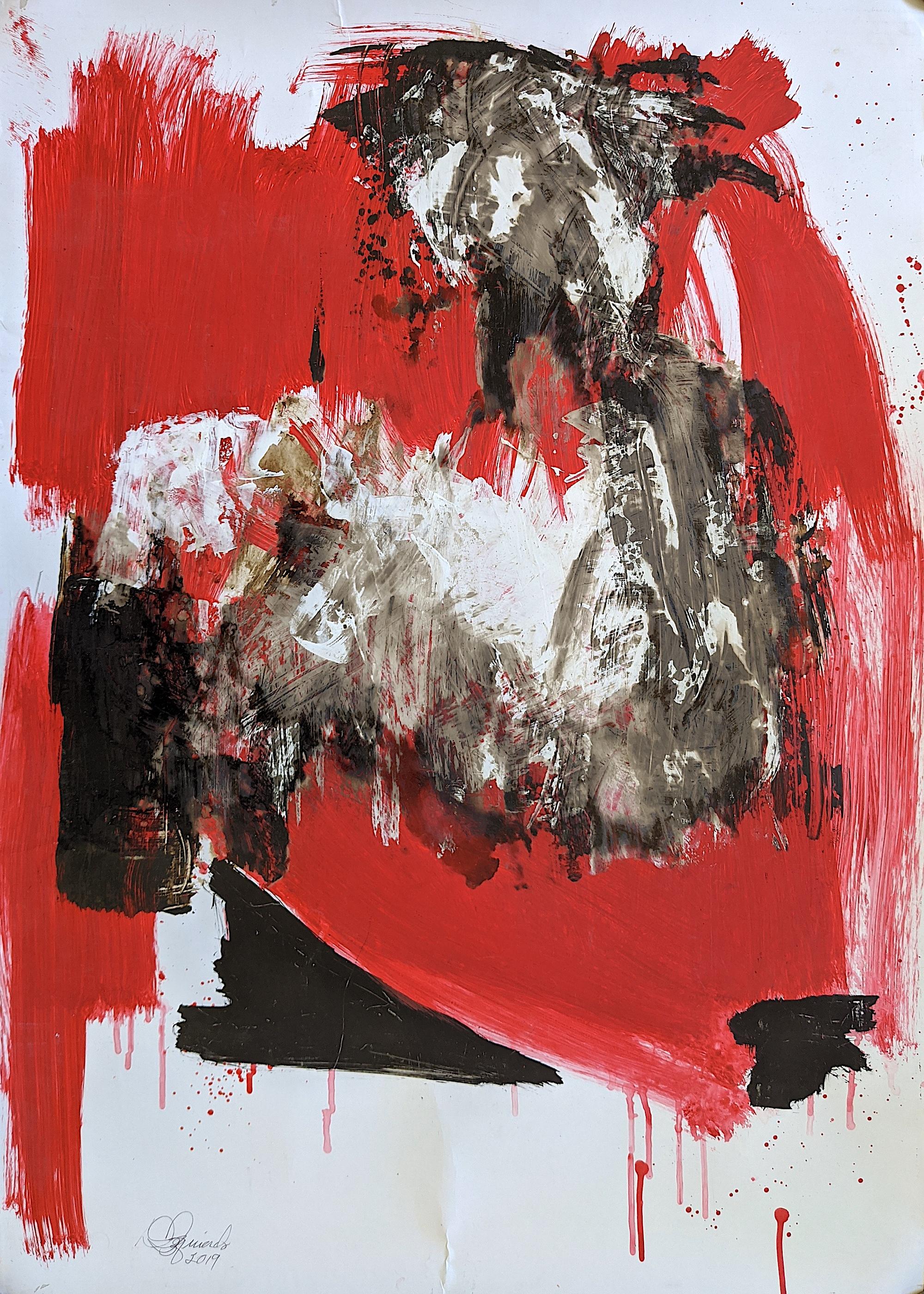 DOMINGO IZQUIERDO (1931 - ) Expressionism Abstract