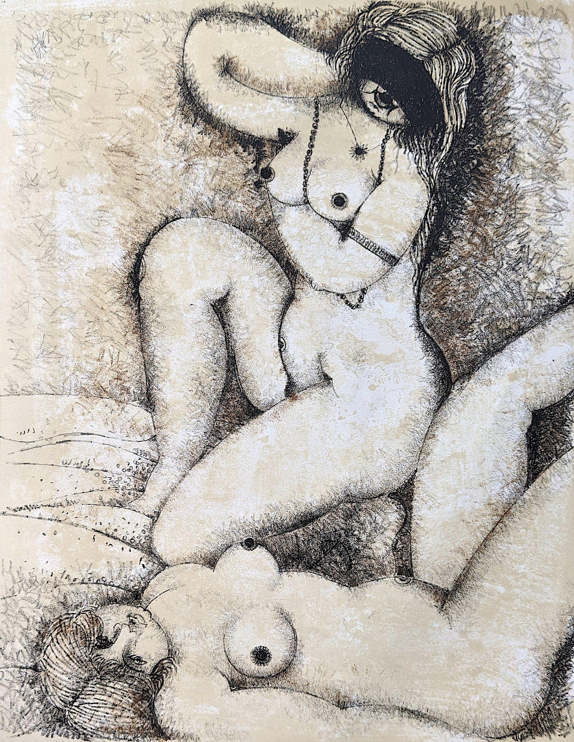 FEDERICO RIGHI Rare Stone Litho. Signed L. Edit. Of 100