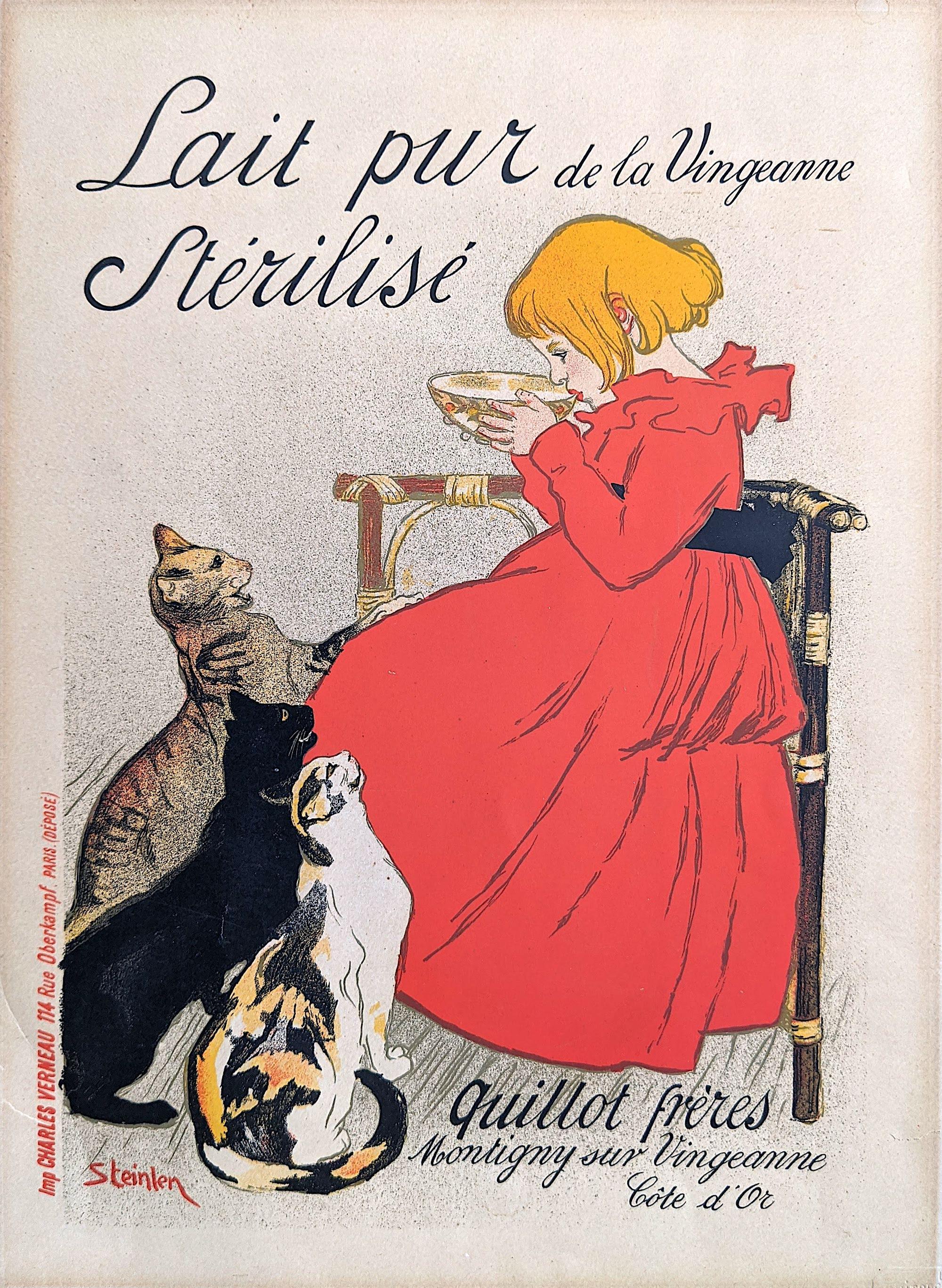 THEOPHILE STEINLEN Maitres De L'Affiche PL.95, 1897