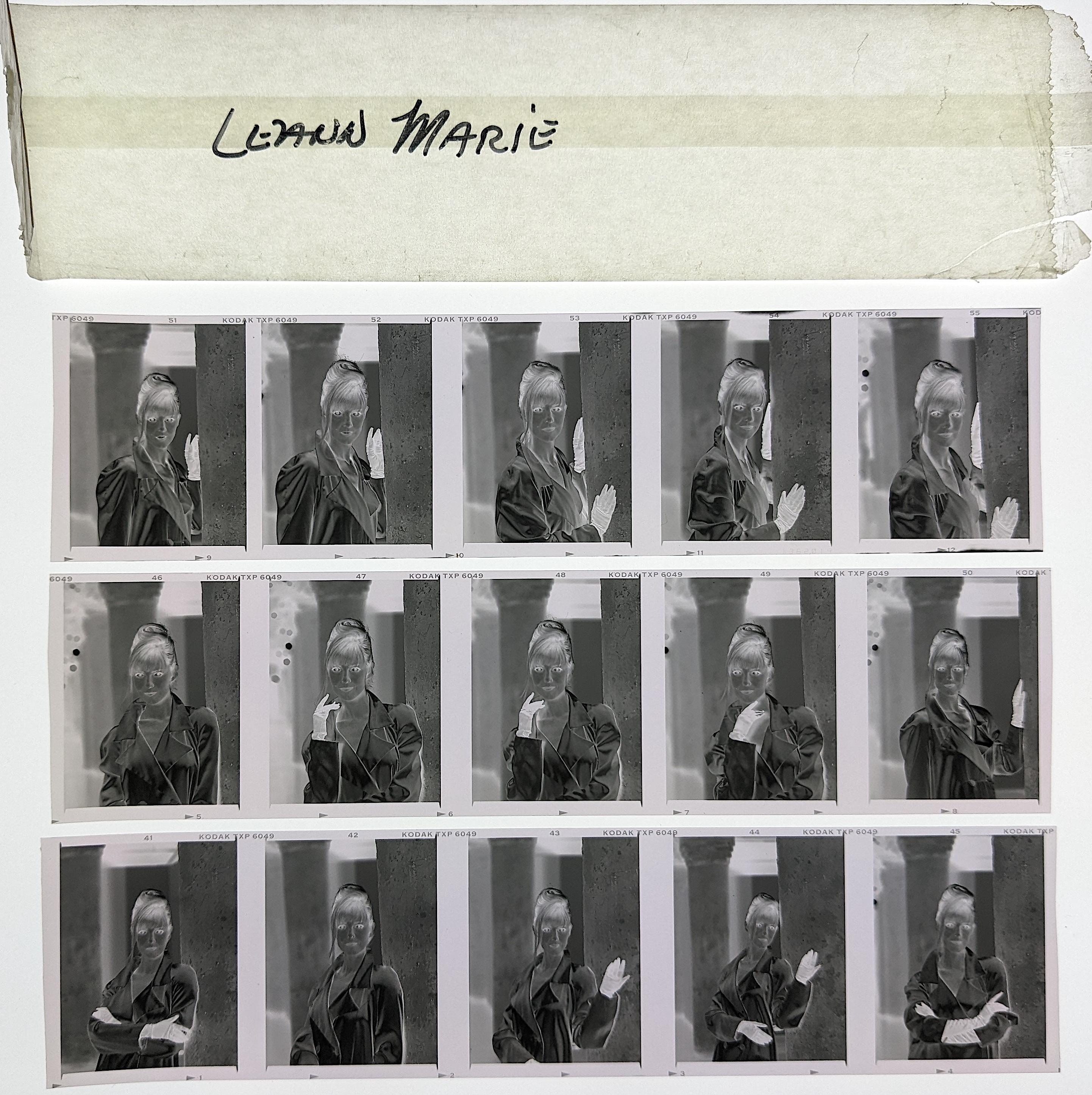 Group Photo Negatives Pin Up Leann Marie