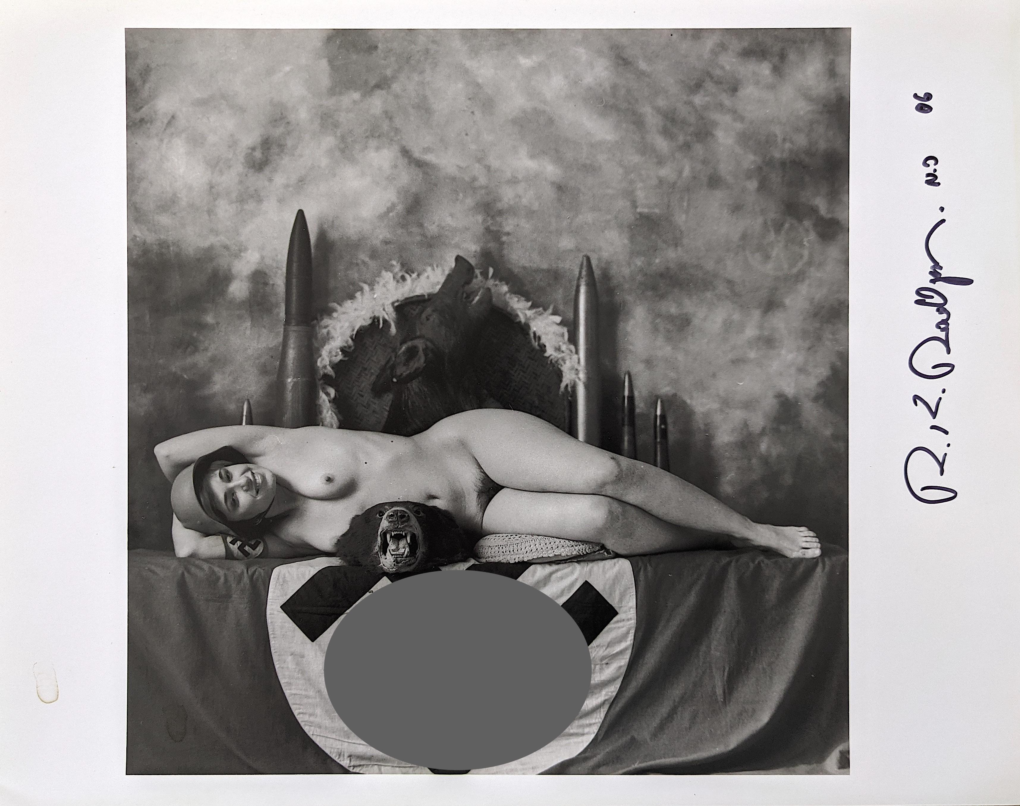 RUDOLF RADLINGER Signed Photograph Female Nude