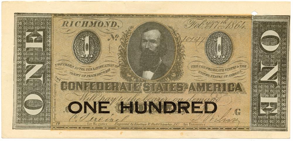 Advertising Elk's Annual Fair Confederate Money