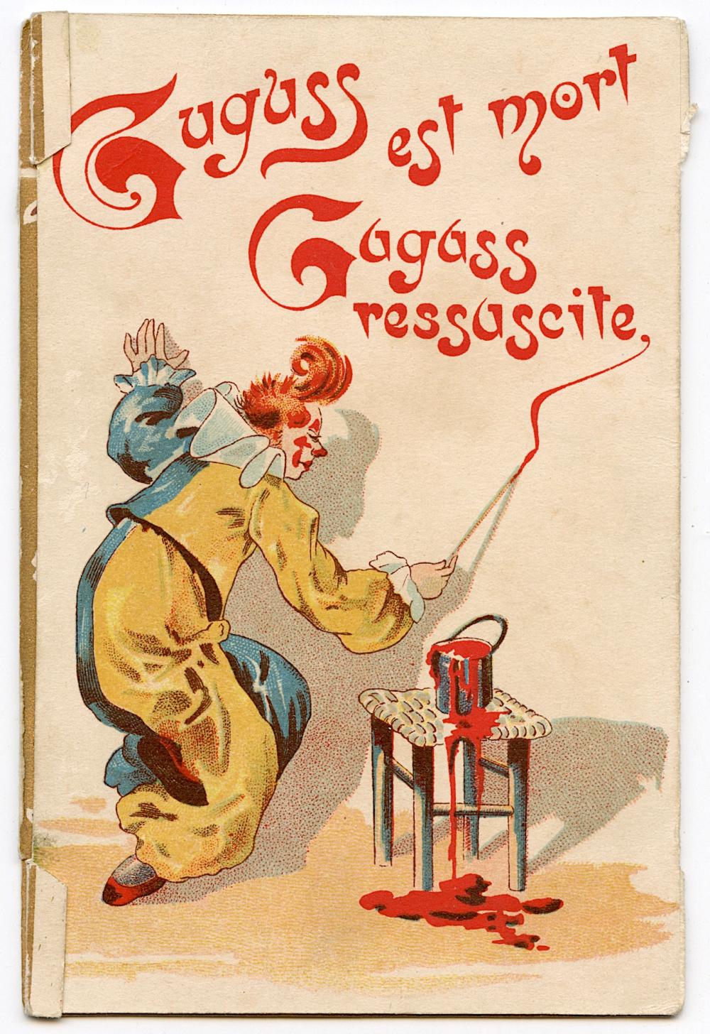 Antique Fine Scarce French Ephemera Art Nouveau