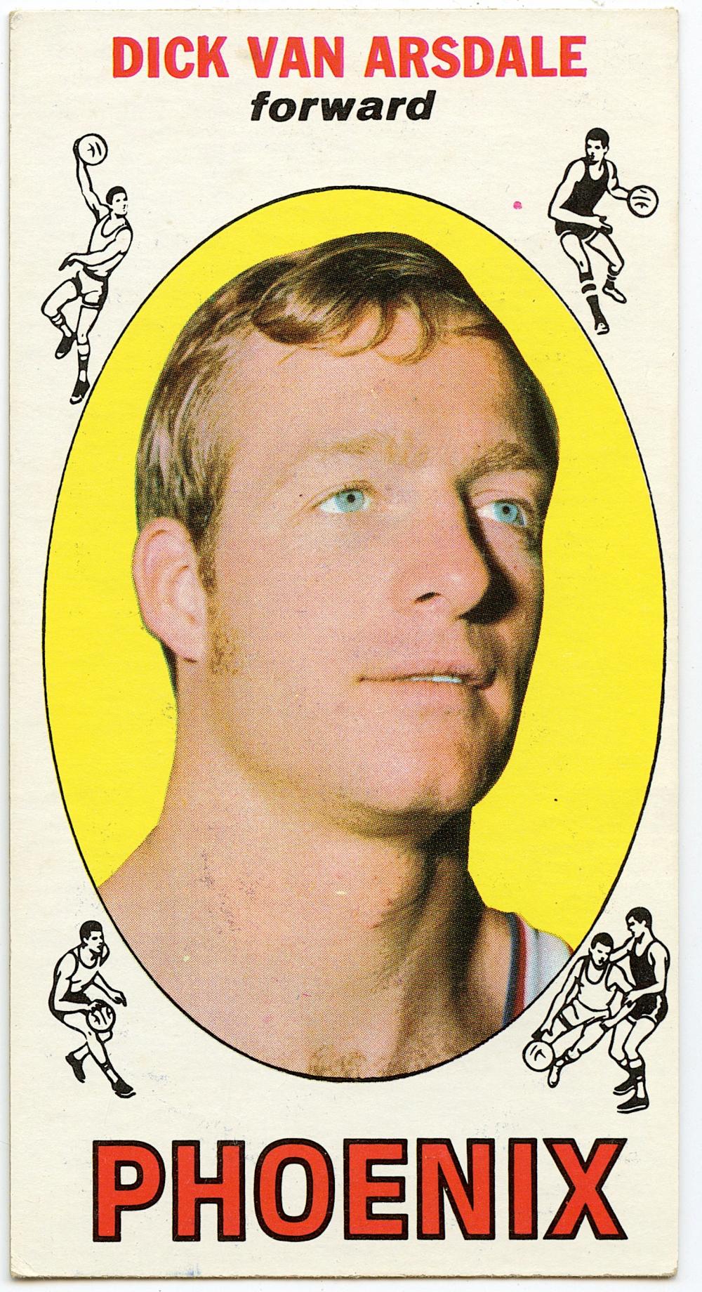 1969 Topps Basketball #31 Dick Van Arsdale