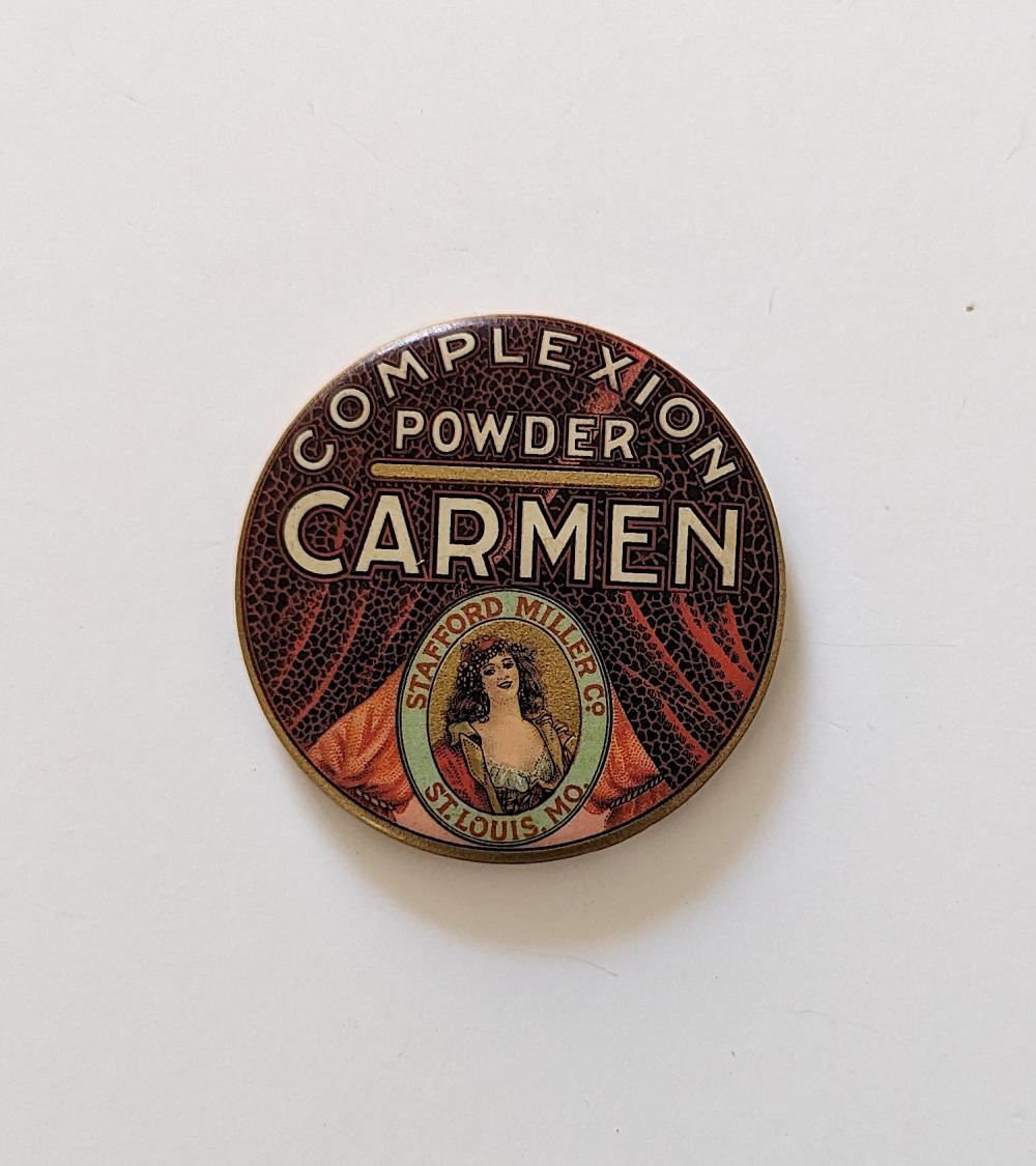 Vintage Carmen Complexion Nouveau Powder Mirror
