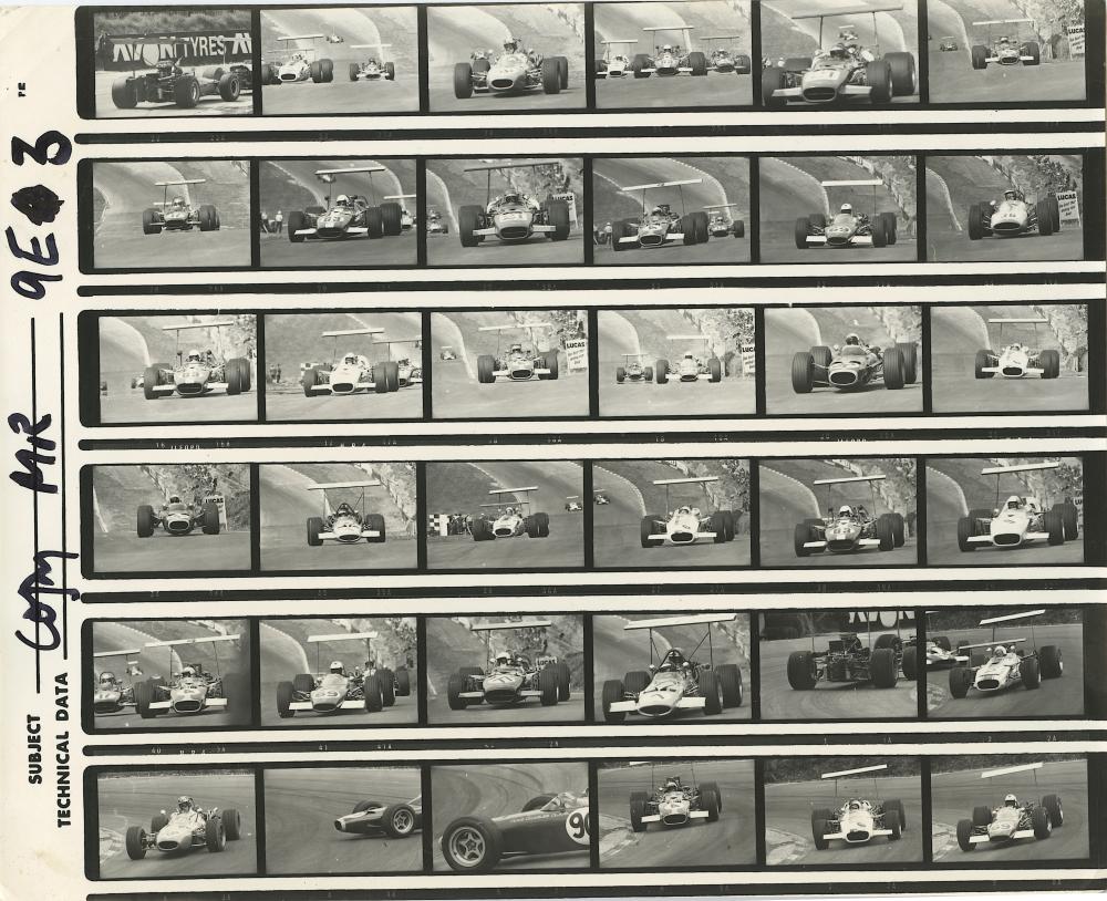 Vintage Photo Car Automobile Motor Racing