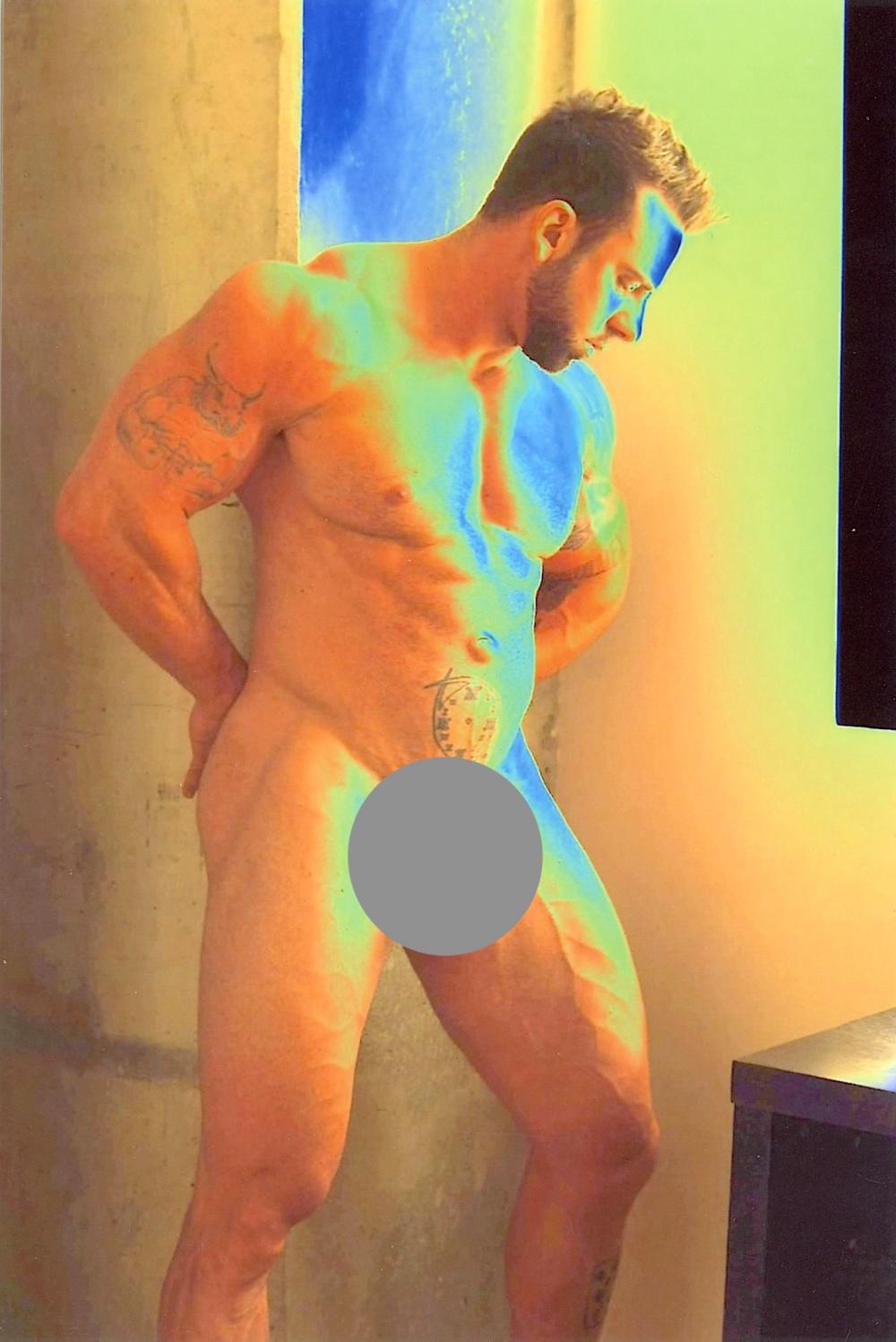 TIM RAY FISHER Artistic Photo Gay Male Nude, Signed