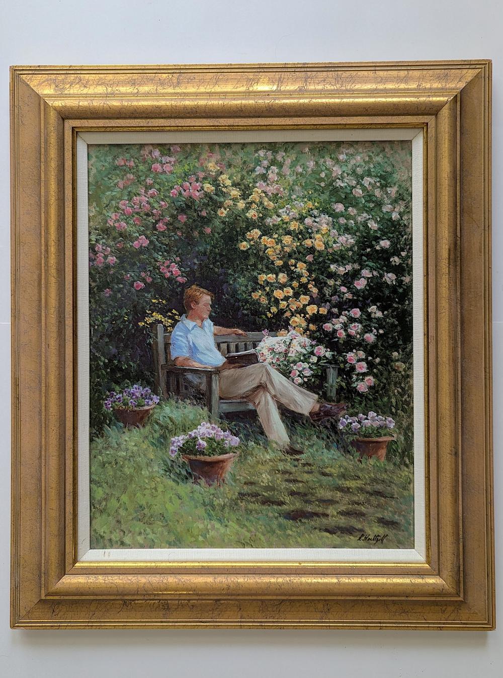 KAETHE HOELTZELL (1925-2013) Impressionism Oil Canvas