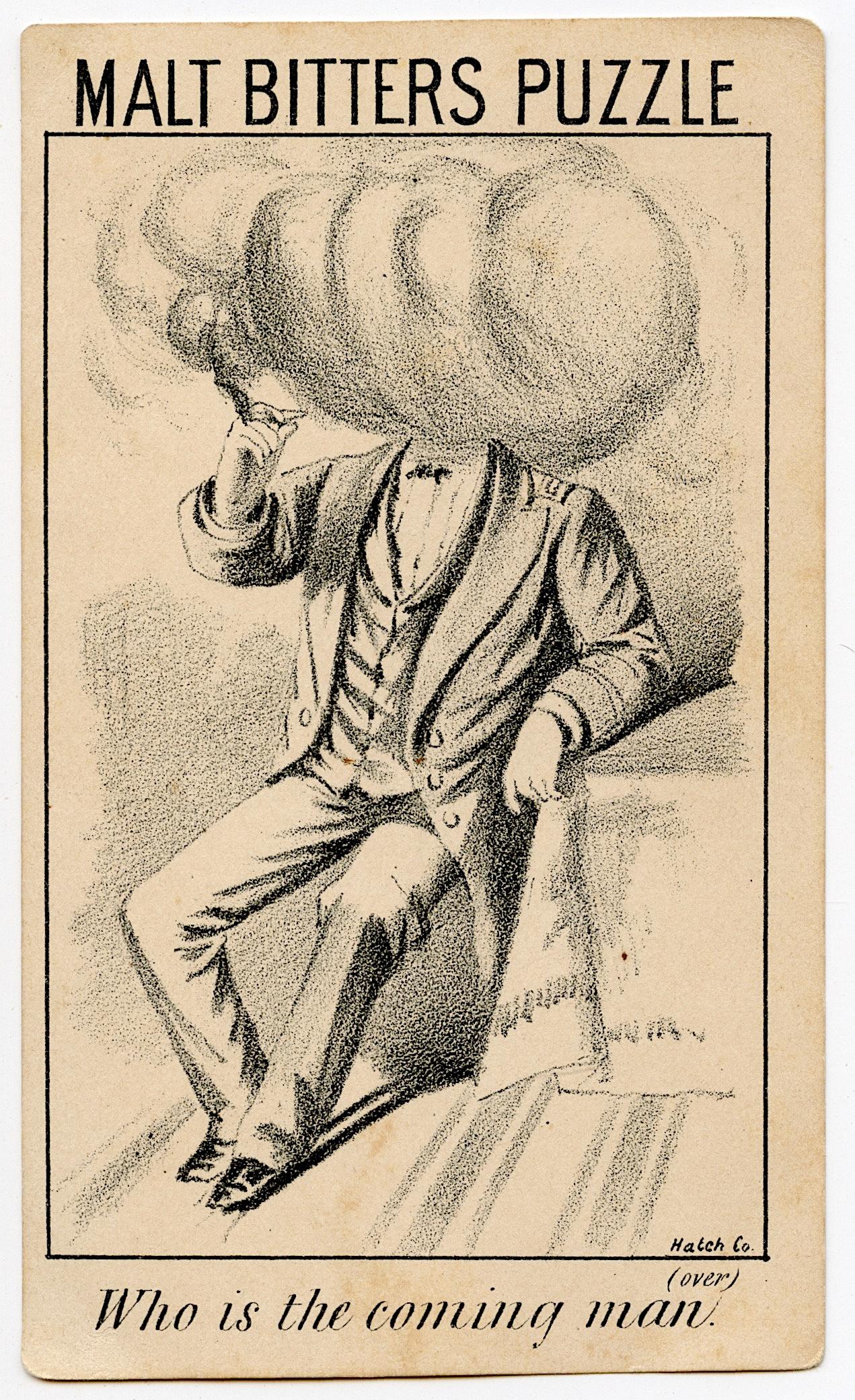Scarce Antiquee Ephemera Scarce Victorian Tradecard