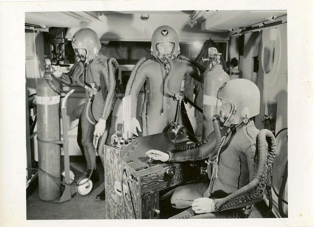 Vintage Rare Photo Space Astronauts Speculation 1950s