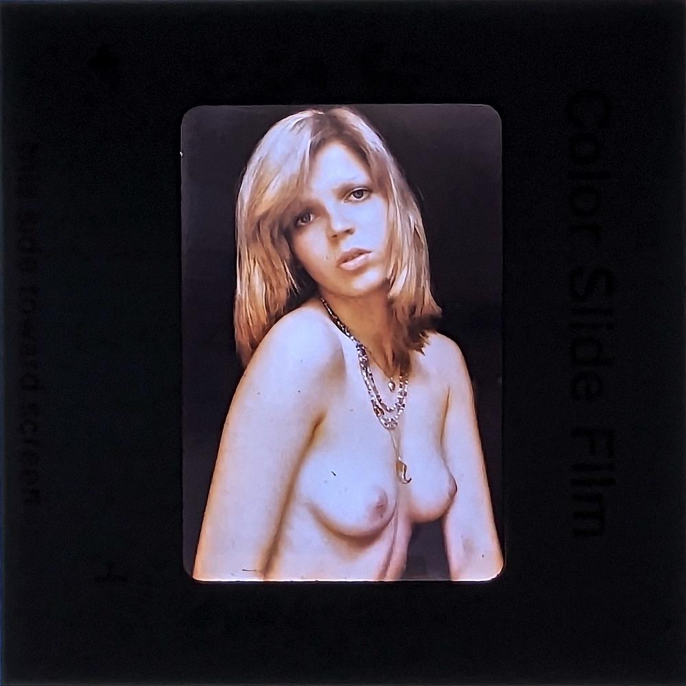 Vintage Original 35mm Slide Photo Nude Female 1960s