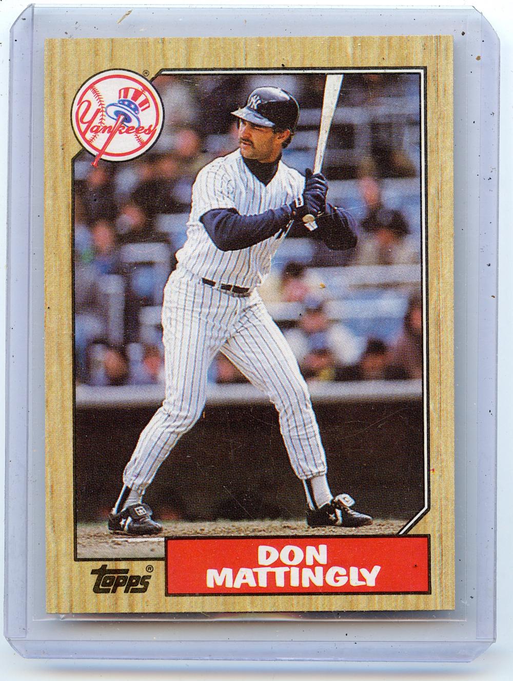 Don Mattingly #500 Topps 1987 Baseball Card (New York Yankees)