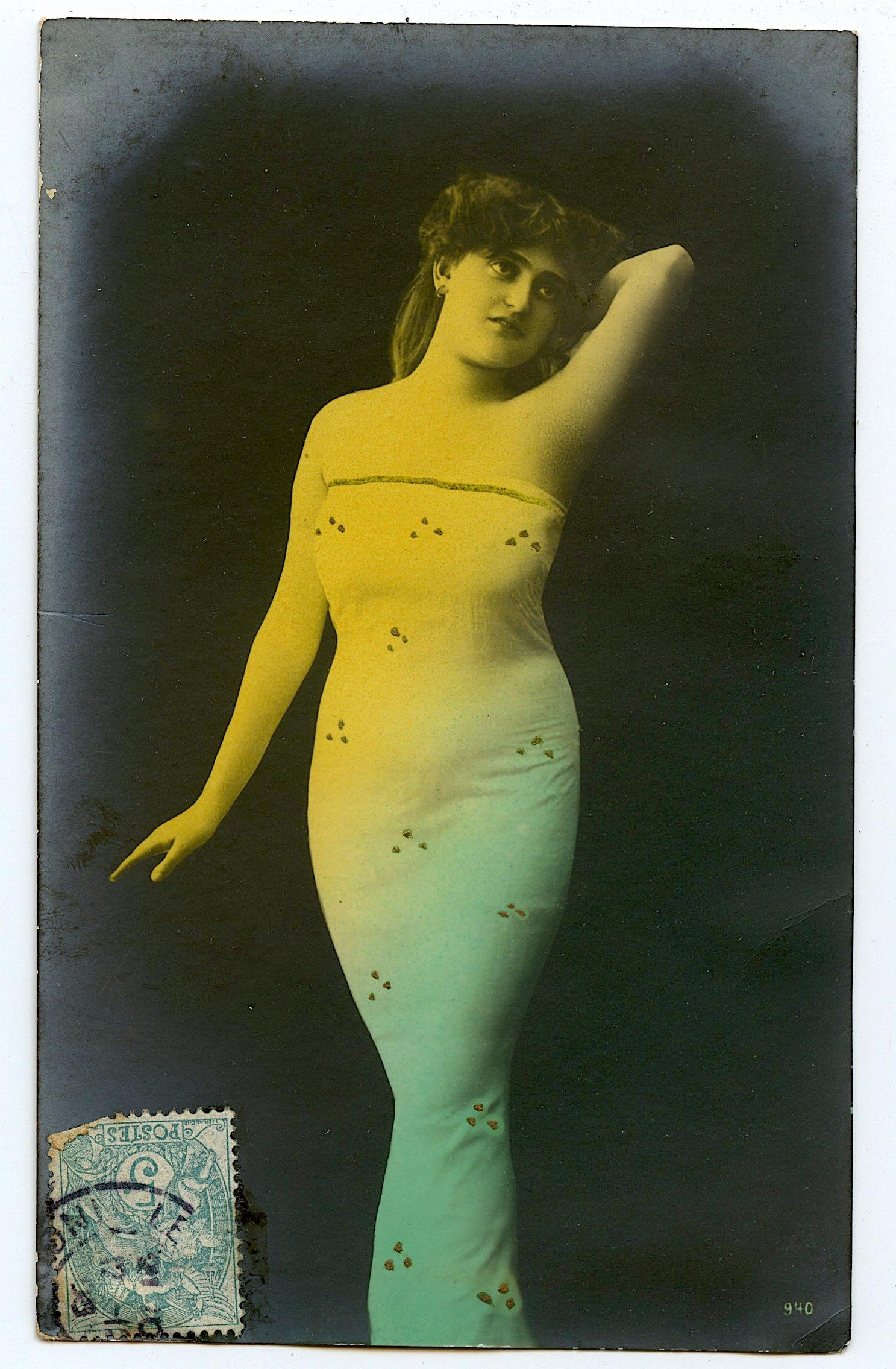 Antique / Vintage Postcard Nude by Manuel