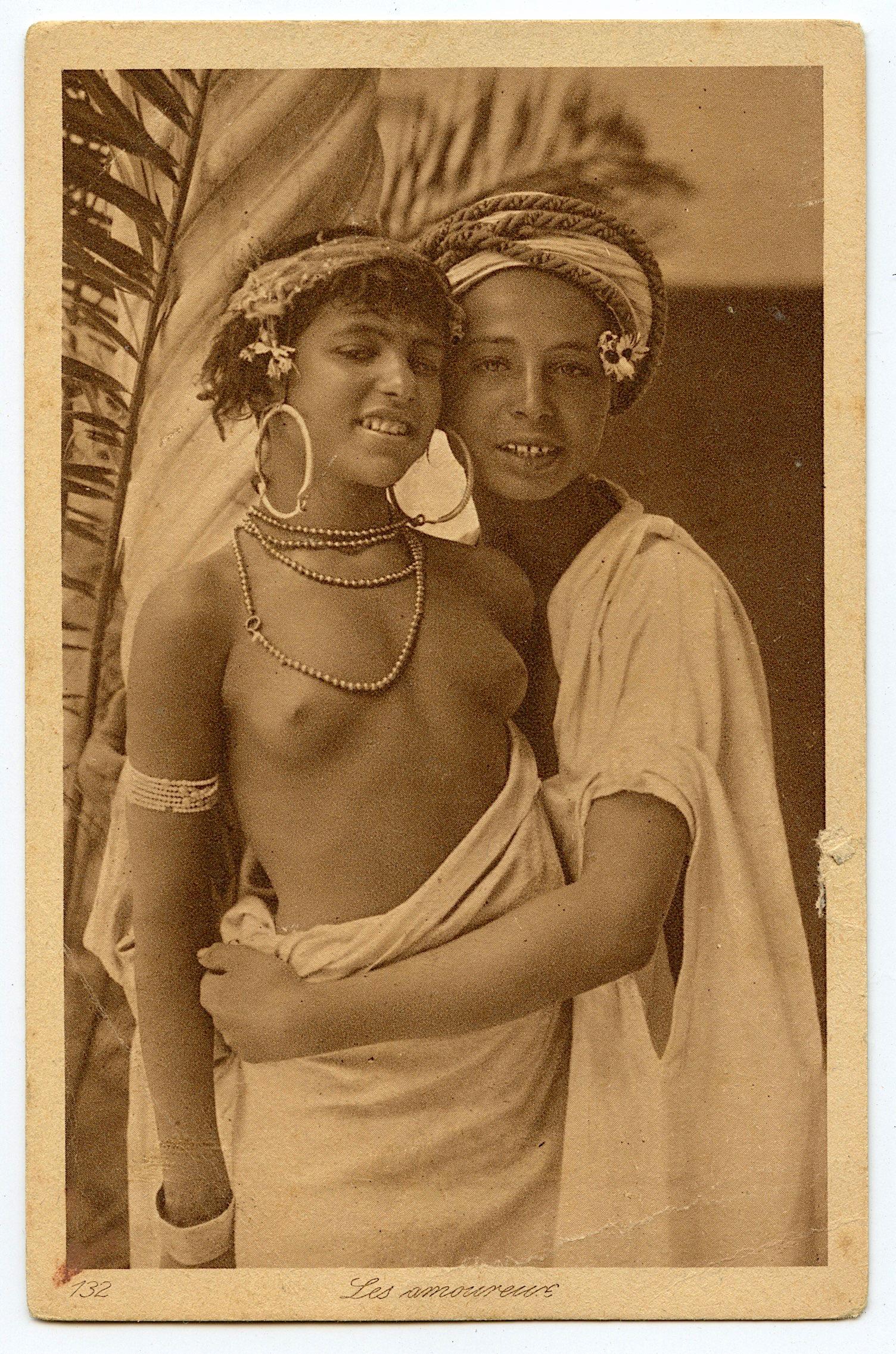 Antique / Vintage Postcard Nude Morocco