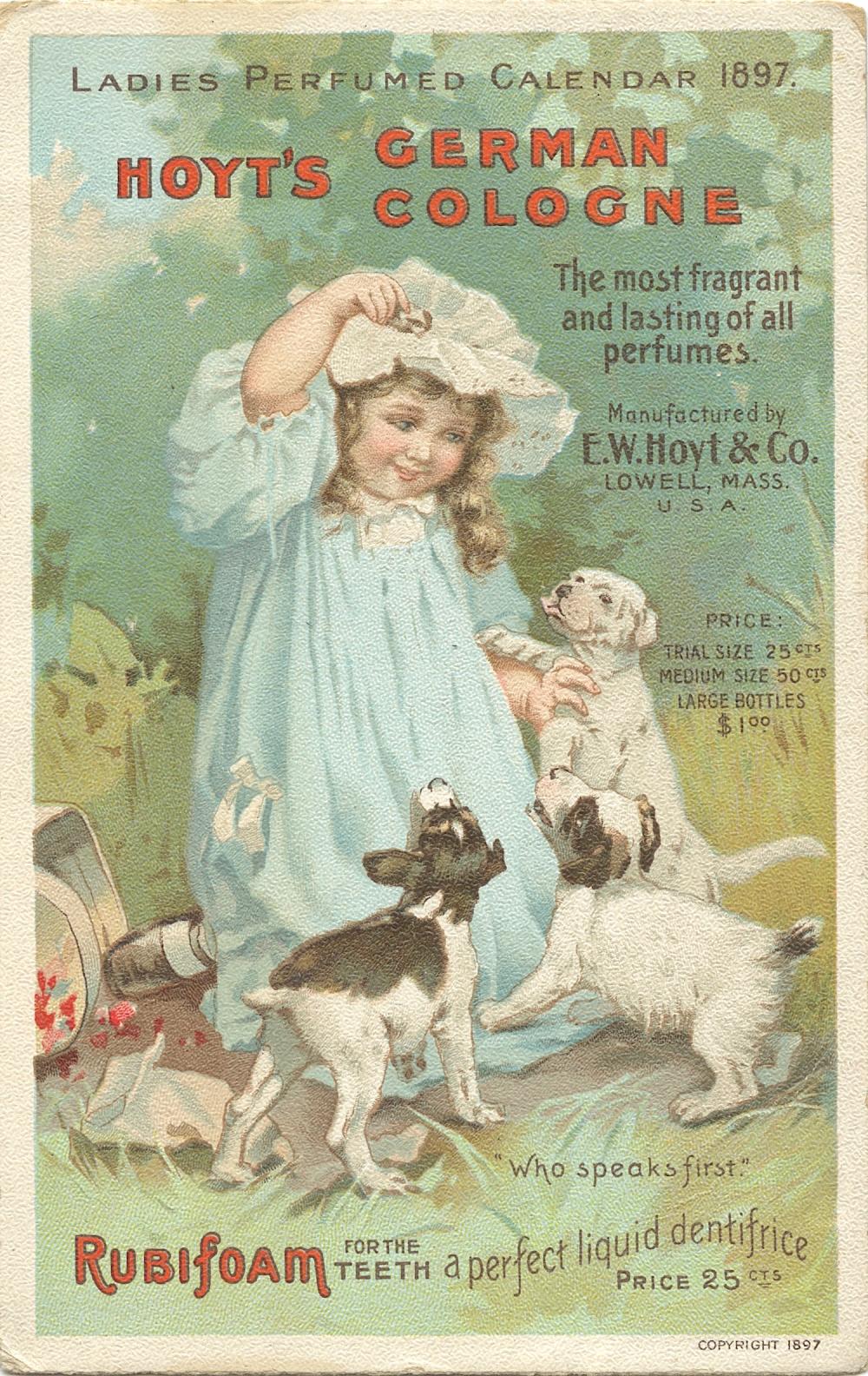 Antique Vintage Americana Tradecard RubiFoam