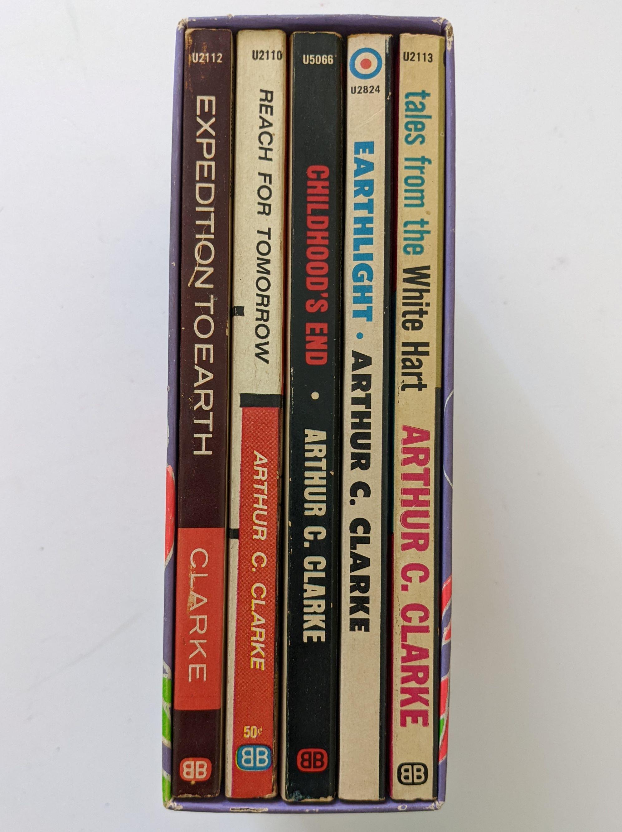 5 Books by ARTHUR C. CLARKE