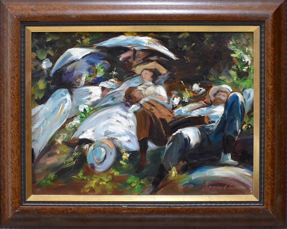 KEVIN CLARK Oil After Sargent
